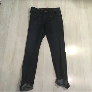 Simply Vera Vera Wang dark blue cropped jeans